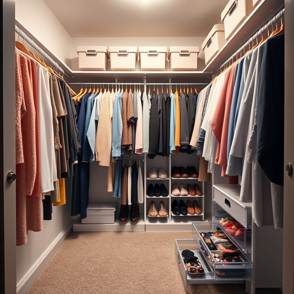 small closet organization ideas - Illustration 3